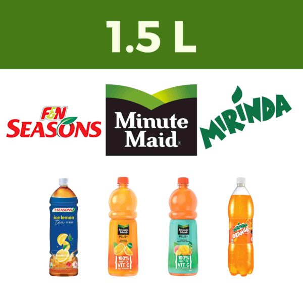 1.5L Seasons, Minute Maid, Mirinda