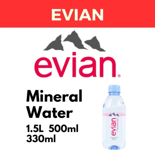 Evian Mineral Water
